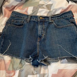 Levi’s denim shorts, size 10